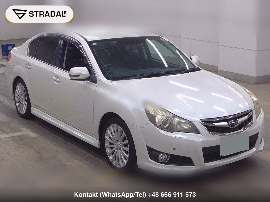 SUBARU LEGACY B4 4D 4WD 2.5I S PACKAGE 2010, aukcja z Japonii, zdjęcie 1