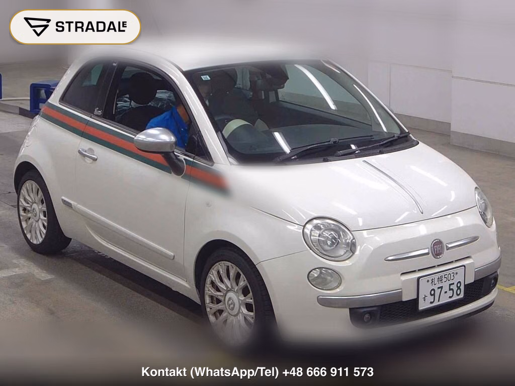 FIAT 500 BY GUCCI 2011, aukcja z Japonii, zdjęcie 1