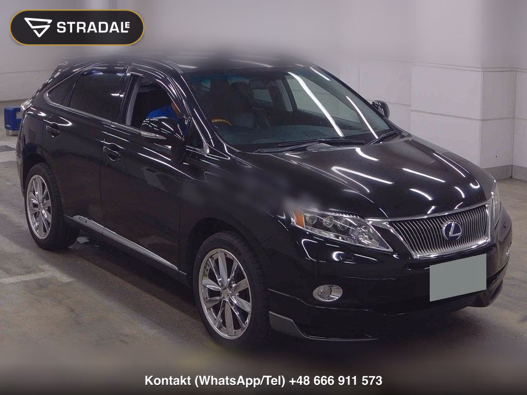 LEXUS RX 4WD RX450H VERSION L 2009, aukcja z Japonii, zdjęcie 1