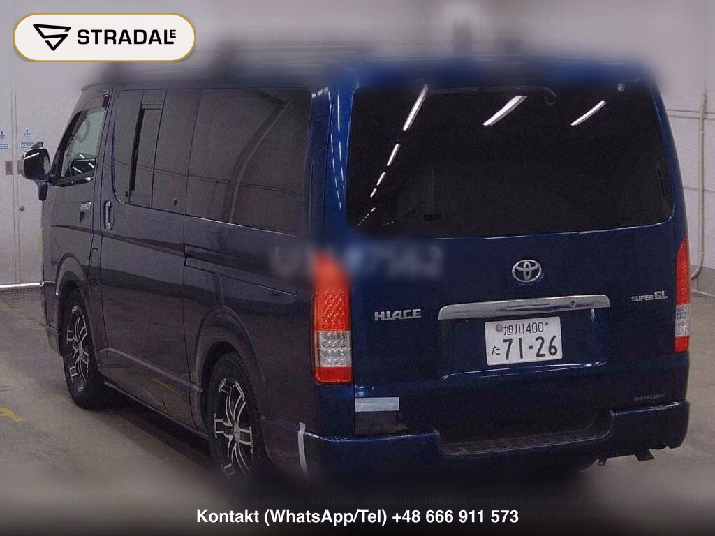 TOYOTA HIACE VAN 5D 4WD LONG SUPER GL, miniaturka 2