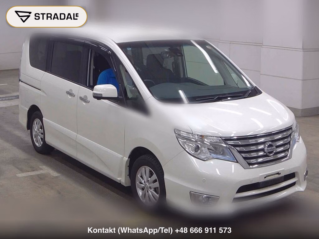 NISSAN SERENA 5D 4WD HIGHWAY STAR V SELECTION + SAFETY Ⅱ 2015, aukcja z Japonii, zdjęcie 1