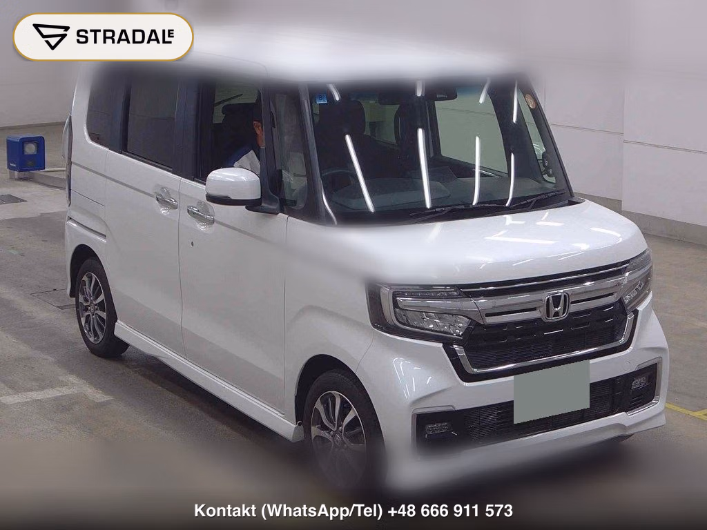 HONDA N-BOX CUSTOM 4WD L 2021, aukcja z Japonii, zdjęcie 1