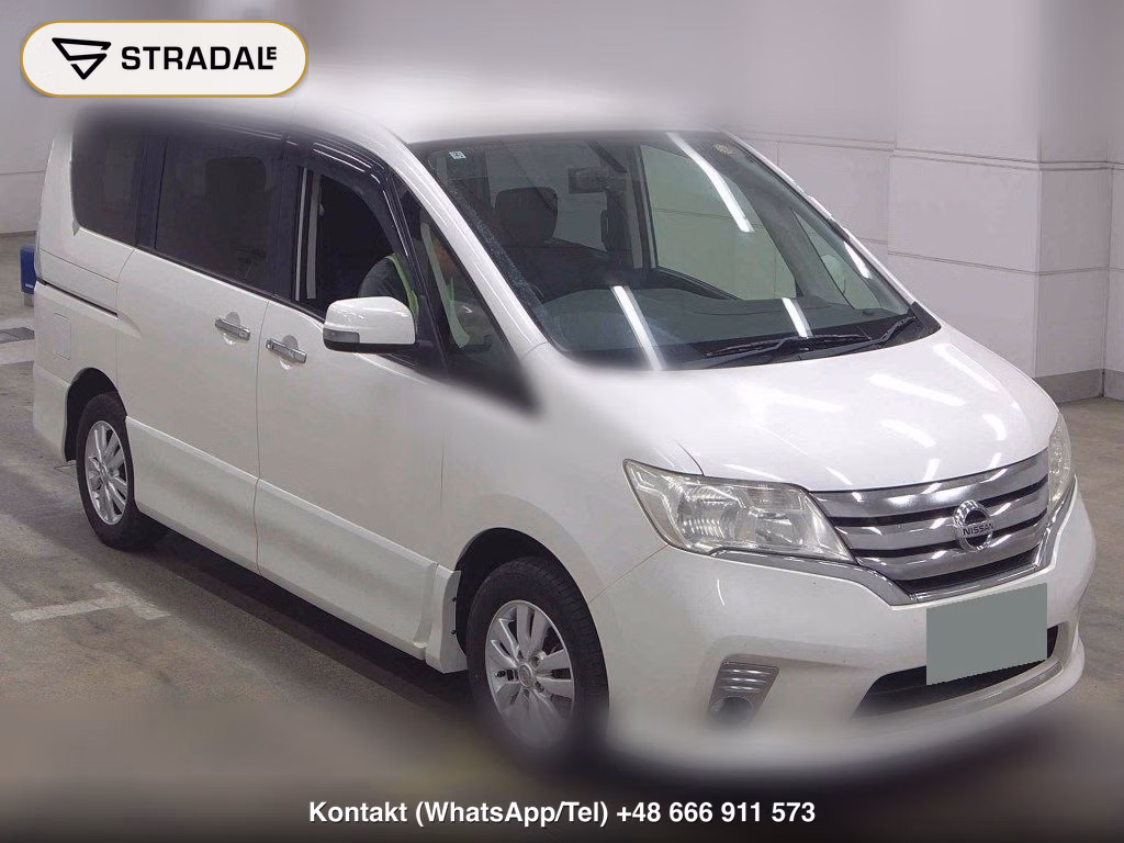 NISSAN SERENA 5D 4WD HIGHWAY STAR V SELECTION 2014, aukcja z Japonii, zdjęcie 1
