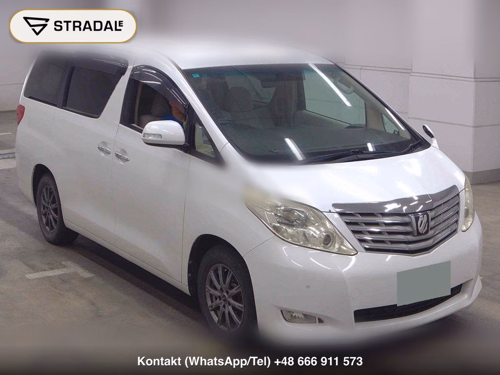 TOYOTA ALPHARD 4WD 240X 2008, aukcja z Japonii, zdjęcie 1
