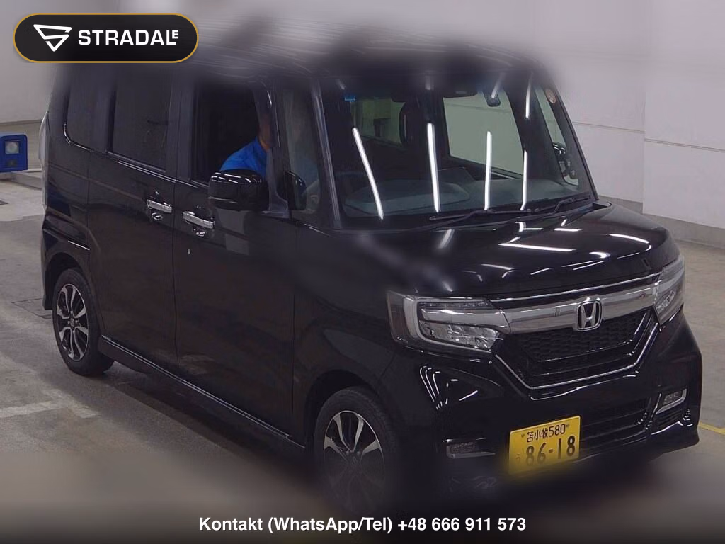 HONDA N-BOX CUSTOM 4WD G・L HONDA SENSING 2018, aukcja z Japonii, zdjęcie 1
