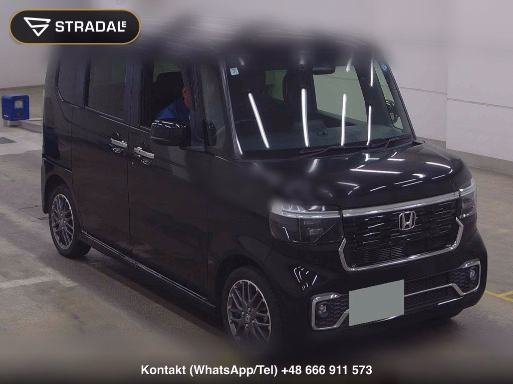 HONDA N-BOX CUSTOM 4WD TURBO 2024, aukcja z Japonii, zdjęcie 1