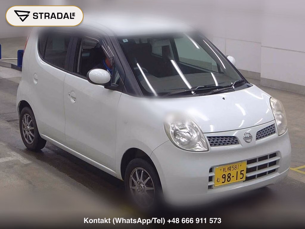 NISSAN MOCO 4WD E FOUR CHOCOLATIER 2010, aukcja z Japonii, zdjęcie 1