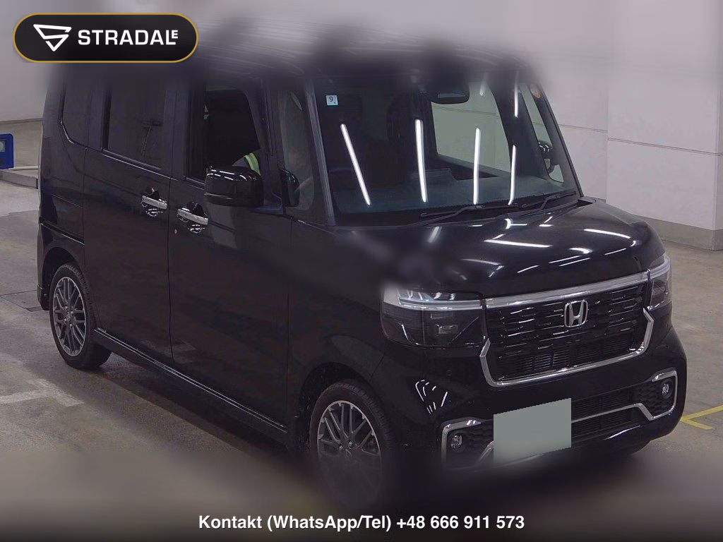 HONDA N-BOX CUSTOM 4WD TURBO 2024, aukcja z Japonii, zdjęcie 1