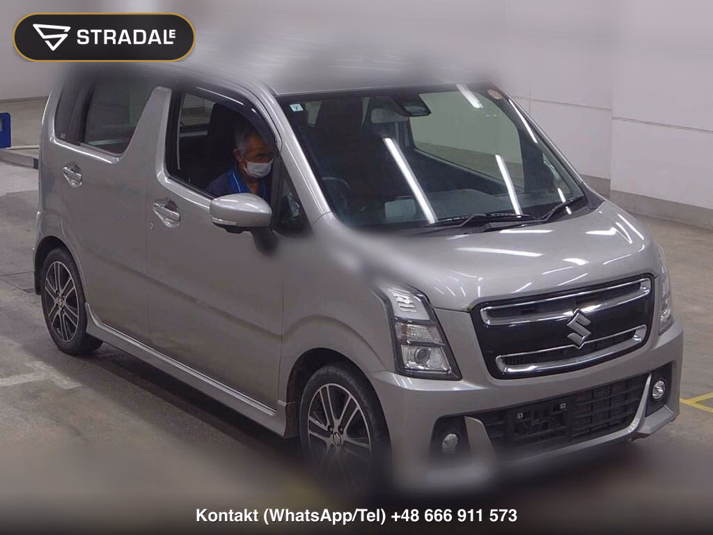 SUZUKI WAGON R STINGRAY 4WD HYBRID T 2017, aukcja z Japonii, zdjęcie 1