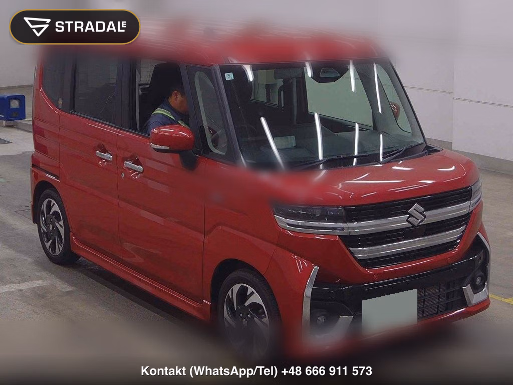SUZUKI SPACIA CUSTOM 4WD HYBRID XS TURBO 2024, aukcja z Japonii, zdjęcie 1