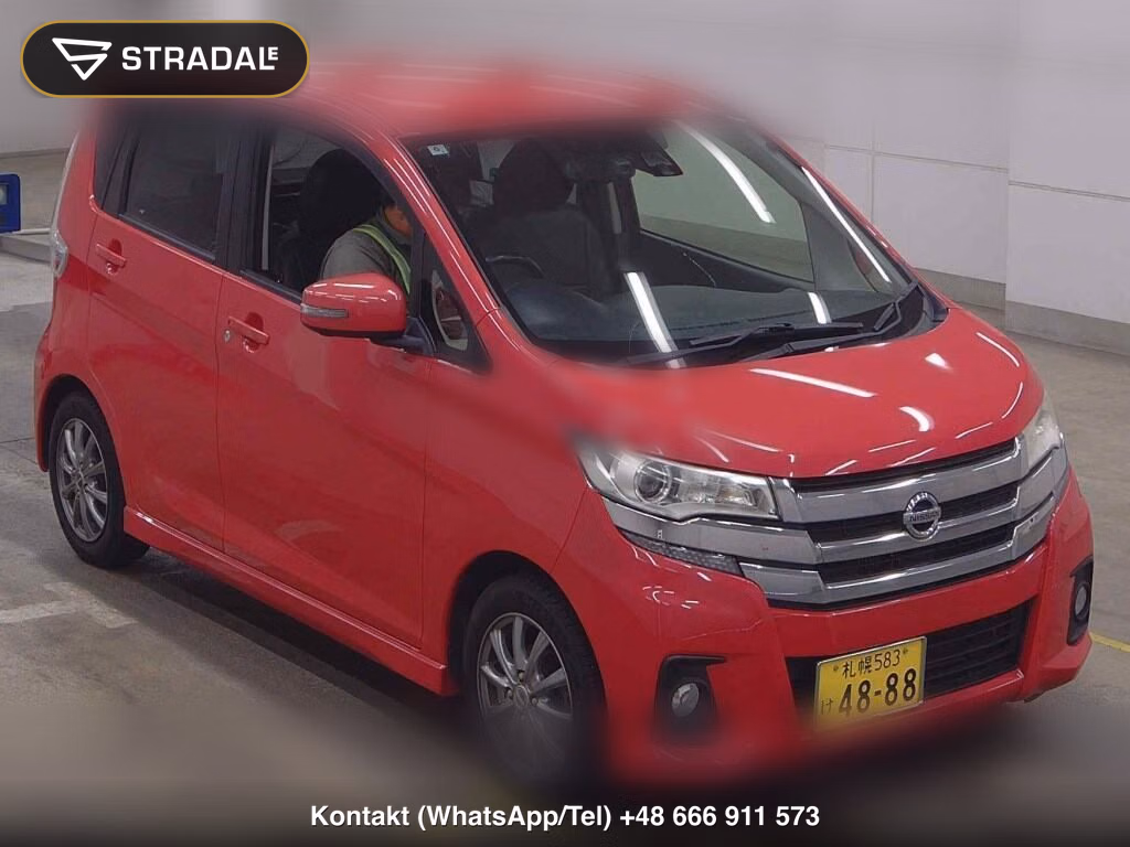 NISSAN DAYZ 4WD HIGHWAY STAR G TURBO 2016, aukcja z Japonii, zdjęcie 1