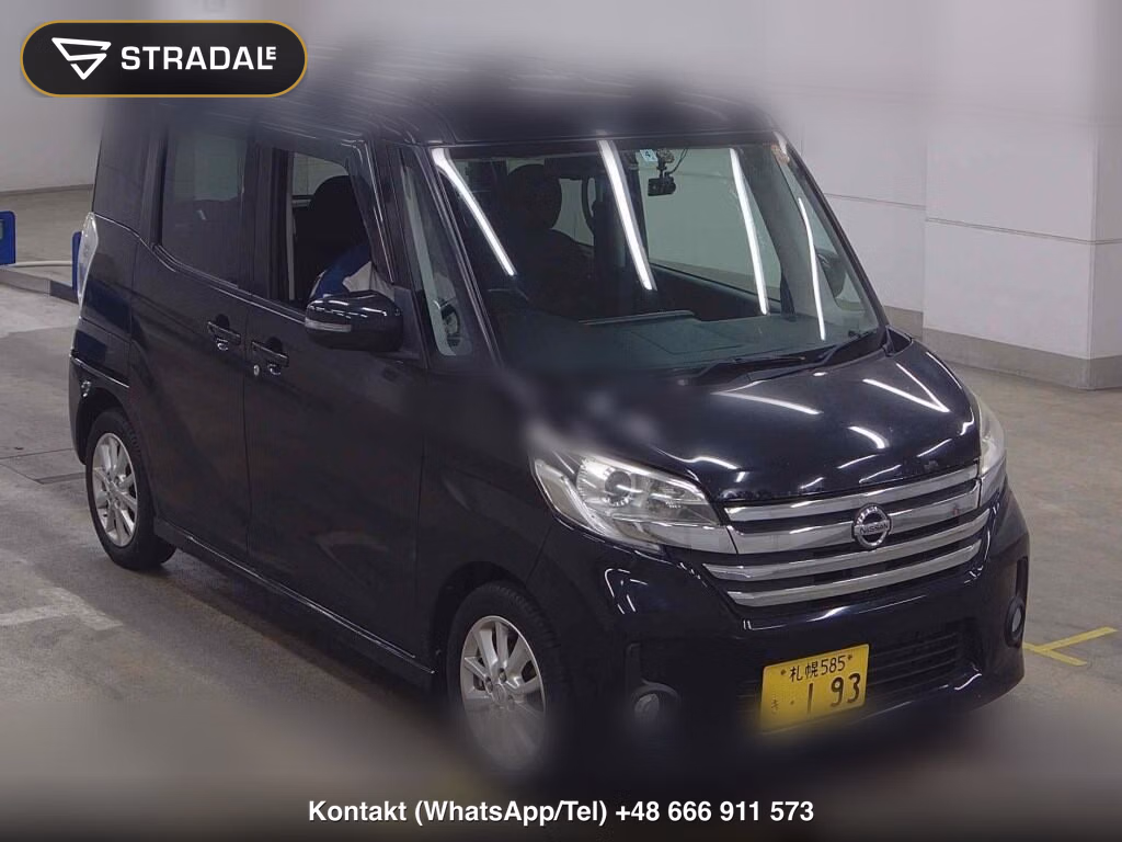NISSAN DAYZ ROOX 4WD HIGHWAY STAR X 2014, aukcja z Japonii, zdjęcie 1