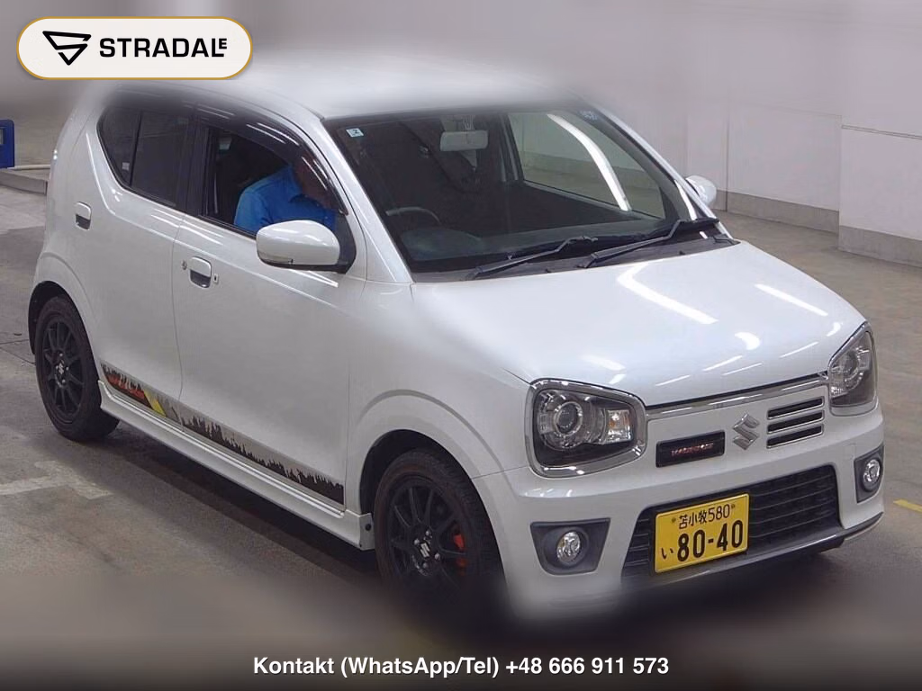 SUZUKI ALTO WORKS 5D BASE GRADE 2017, aukcja z Japonii, zdjęcie 1