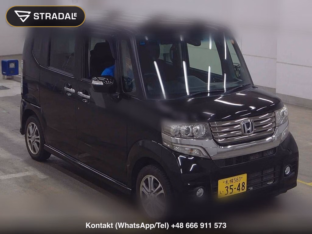 HONDA N-BOX CUSTOM 4WD SS PACKAGE 2014, aukcja z Japonii, zdjęcie 1