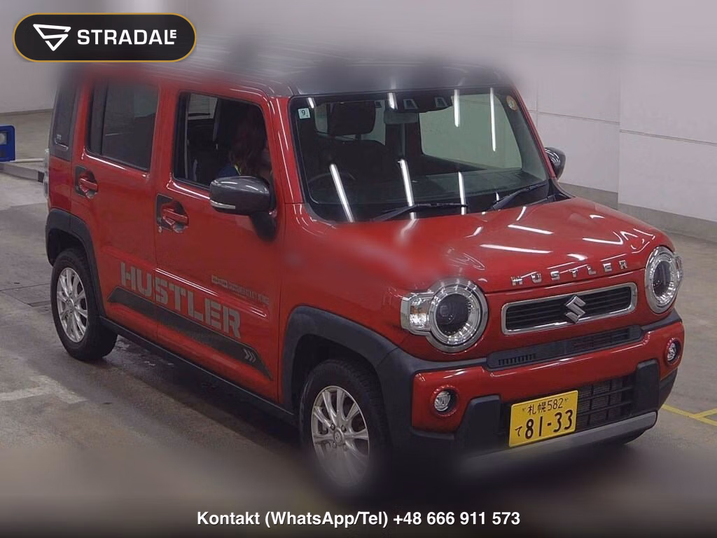 SUZUKI HUSTLER 4WD HYBRID X 2020, aukcja z Japonii, zdjęcie 1