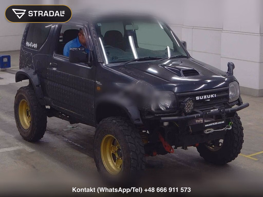 SUZUKI JIMNY 3D 4WD WILD WIND 2007, aukcja z Japonii, zdjęcie 1