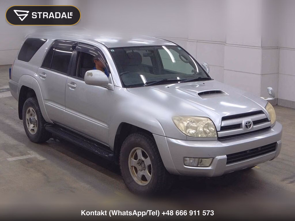 TOYOTA HILUX SURF 5D 4WD SSR-X 2005, aukcja z Japonii, zdjęcie 1