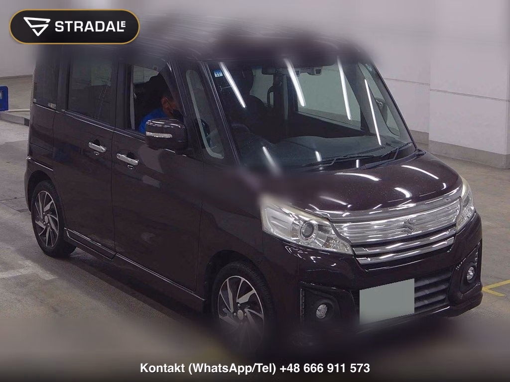 SUZUKI SPACIA CUSTOM 4WD XS TURBO 2015, aukcja z Japonii, zdjęcie 1