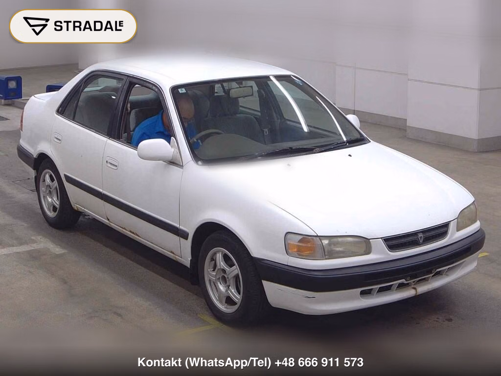 TOYOTA COROLLA 4D 1995, aukcja z Japonii, zdjęcie 1