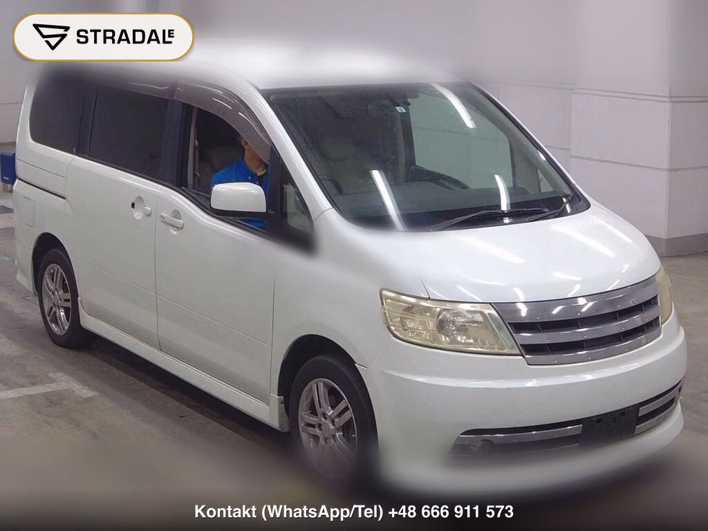 NISSAN SERENA 5D 4WD RIDER 2005, aukcja z Japonii, zdjęcie 1