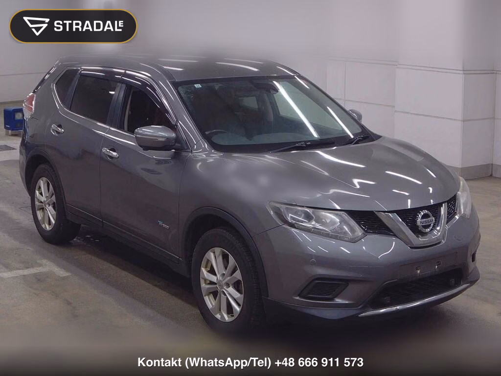 NISSAN X-TRAIL 4WD 20X HYBRID EMERGENCY BRAKE PACKAGE 2015, aukcja z Japonii, zdjęcie 1