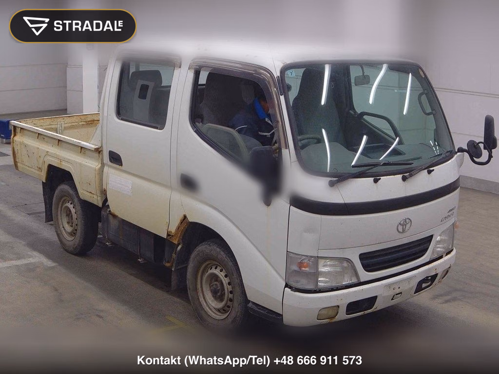 TOYOTA DYNA TRUCK 4D 4WD W CAB 2002, aukcja z Japonii, zdjęcie 1
