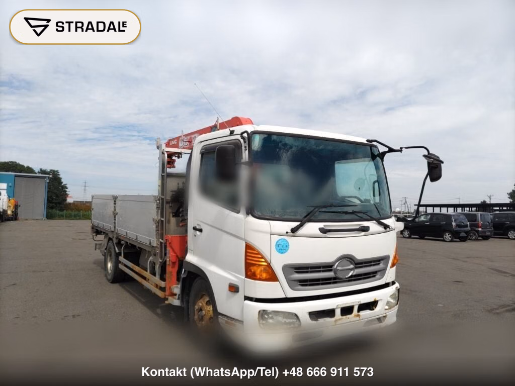 HINO HINO RANGER 2D CRANE 2006, aukcja z Japonii, zdjęcie 1