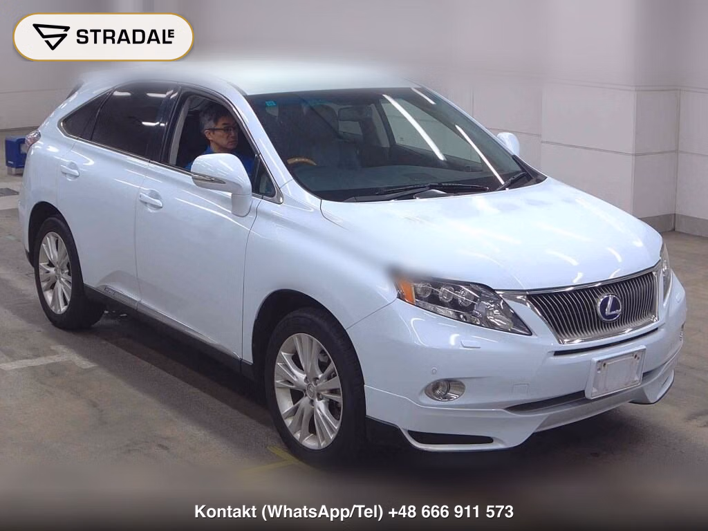 LEXUS RX 4WD RX450H VERSION L 2011, aukcja z Japonii, zdjęcie 1