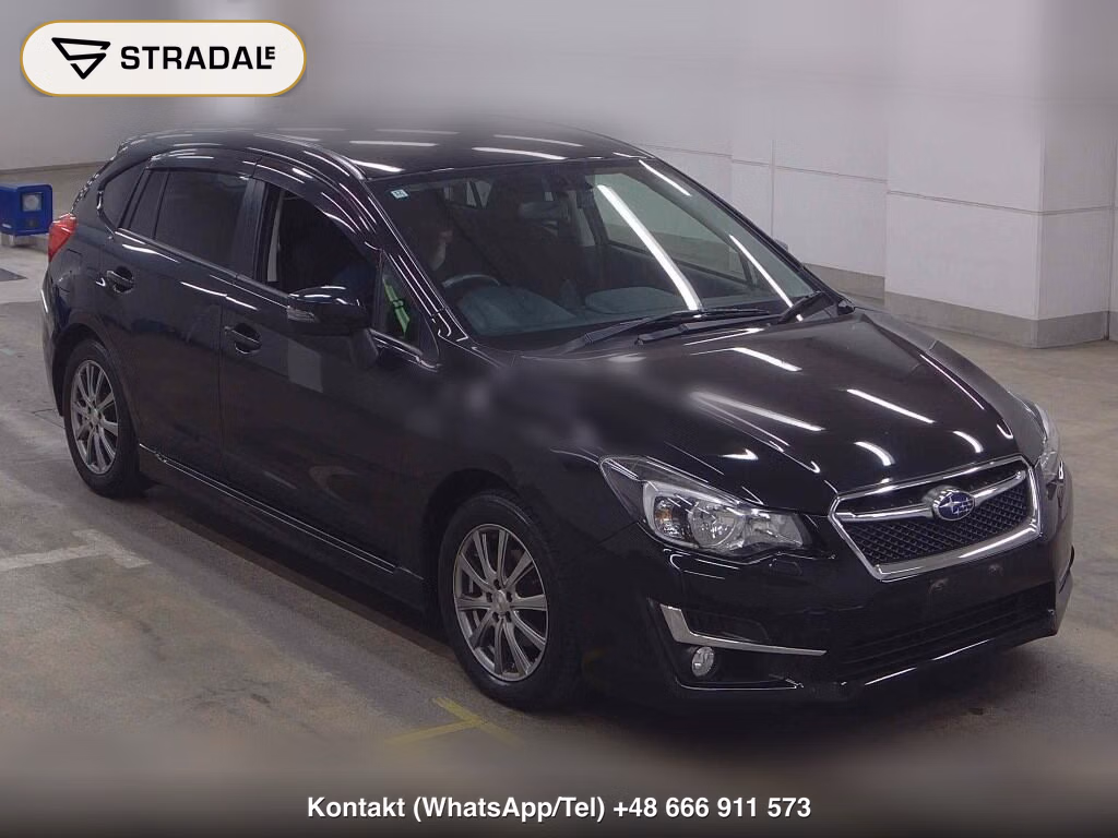 SUBARU IMPREZA SPORT 4WD 2.0I-S 2015, aukcja z Japonii, zdjęcie 1