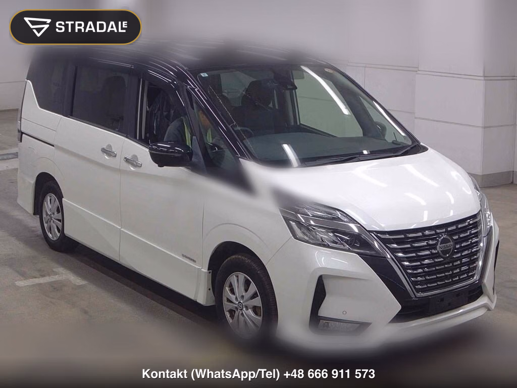 NISSAN SERENA 5D 4WD HIGHWAY STAR V 2019, aukcja z Japonii, zdjęcie 1