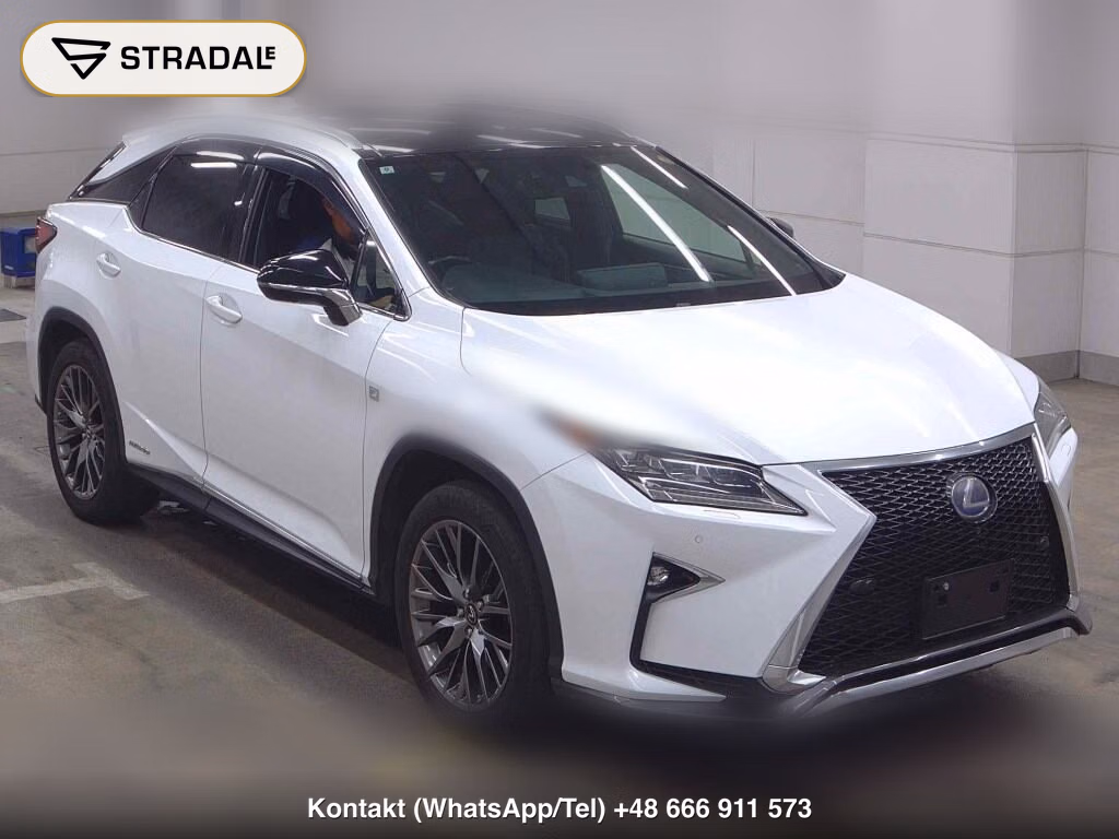 LEXUS RX 4WD RX450H F SPORT 2016, aukcja z Japonii, zdjęcie 1