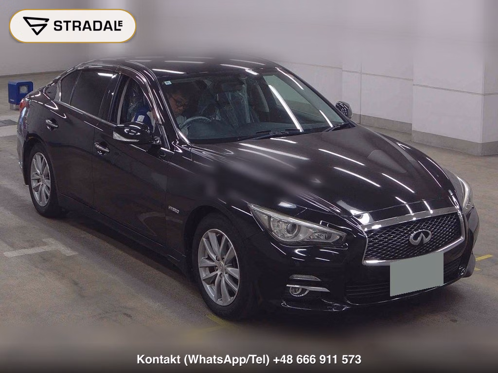 NISSAN SKYLINE 4D 4WD 350GT FOUR HYBRID 2014, aukcja z Japonii, zdjęcie 1