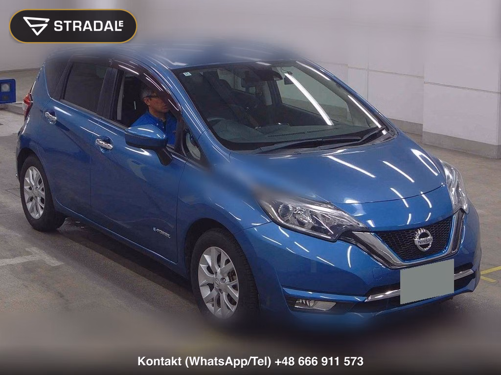 NISSAN NOTE E-POWER MEDALIST 2016, aukcja z Japonii, zdjęcie 1