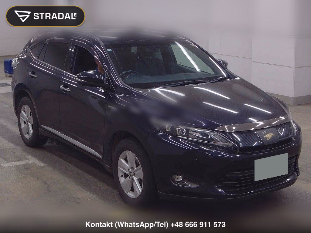 TOYOTA HARRIER HYBRID 4WD ELEGANCE 2014, aukcja z Japonii, zdjęcie 1