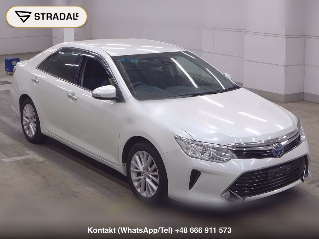 TOYOTA CAMRY 4D HYBRID G PACKAGE 2016, aukcja z Japonii, zdjęcie 1