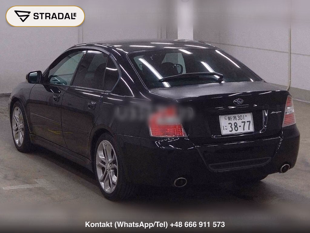SUBARU LEGACY B4 4HT 4WD BLITZEN 2006 MODEL, miniaturka 3