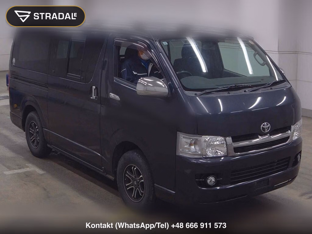 TOYOTA HIACE VAN 5D 4WD LONG SUPER GL 2006, aukcja z Japonii, zdjęcie 1