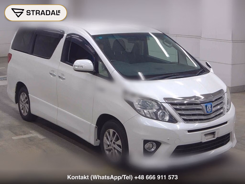 TOYOTA ALPHARD HYBRID 4WD SR 2012, aukcja z Japonii, zdjęcie 1