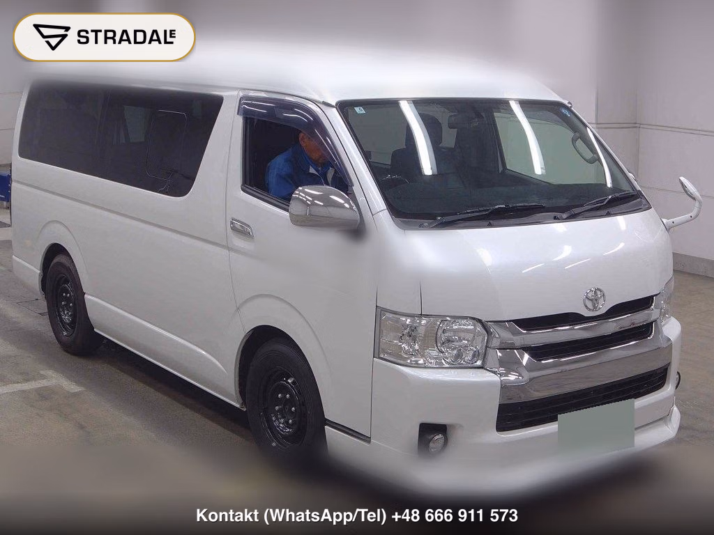 TOYOTA HIACE WAGON 4D 4WD GL 2017, aukcja z Japonii, zdjęcie 1
