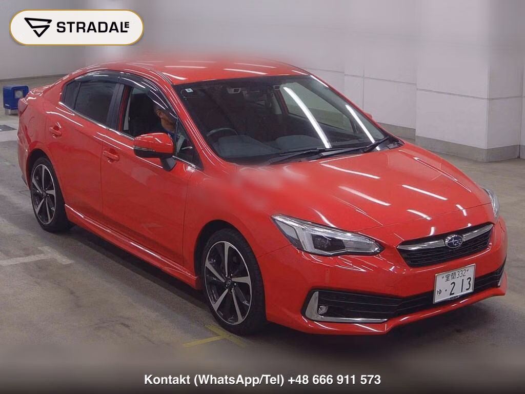 SUBARU IMPREZA G4 4WD 2.0I-S EYESIGHT 2020, aukcja z Japonii, zdjęcie 1