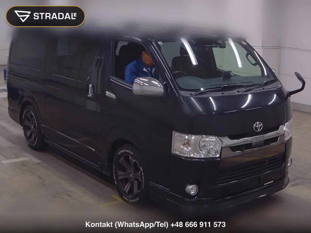 TOYOTA HIACE VAN 5D 4WD LONG SUPER GL 50TH ANNIVERSARY LIMITED 2018, aukcja z Japonii, zdjęcie 1