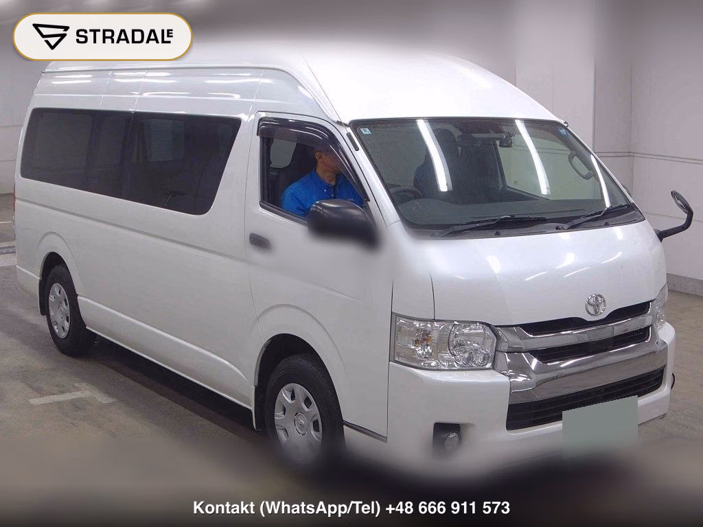TOYOTA HIACE VAN 4D 4WD SUPER LONG DX GL PACKAGE 2018, aukcja z Japonii, zdjęcie 1