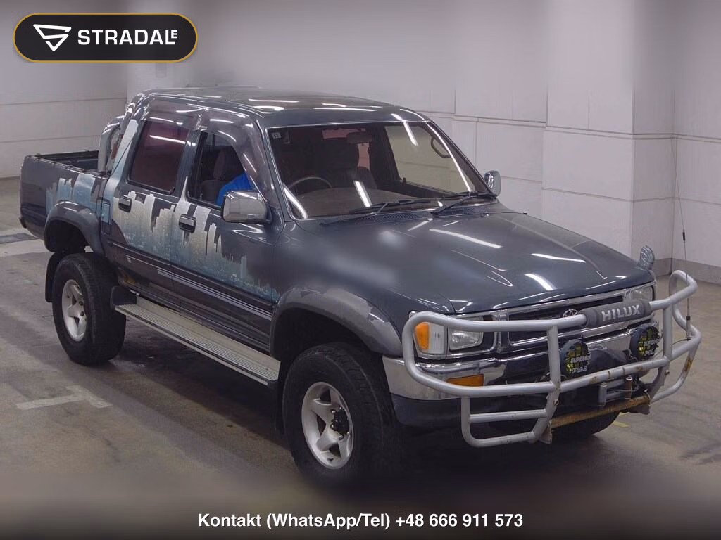 TOYOTA HILUX 4WD W CAB 1992, aukcja z Japonii, zdjęcie 1
