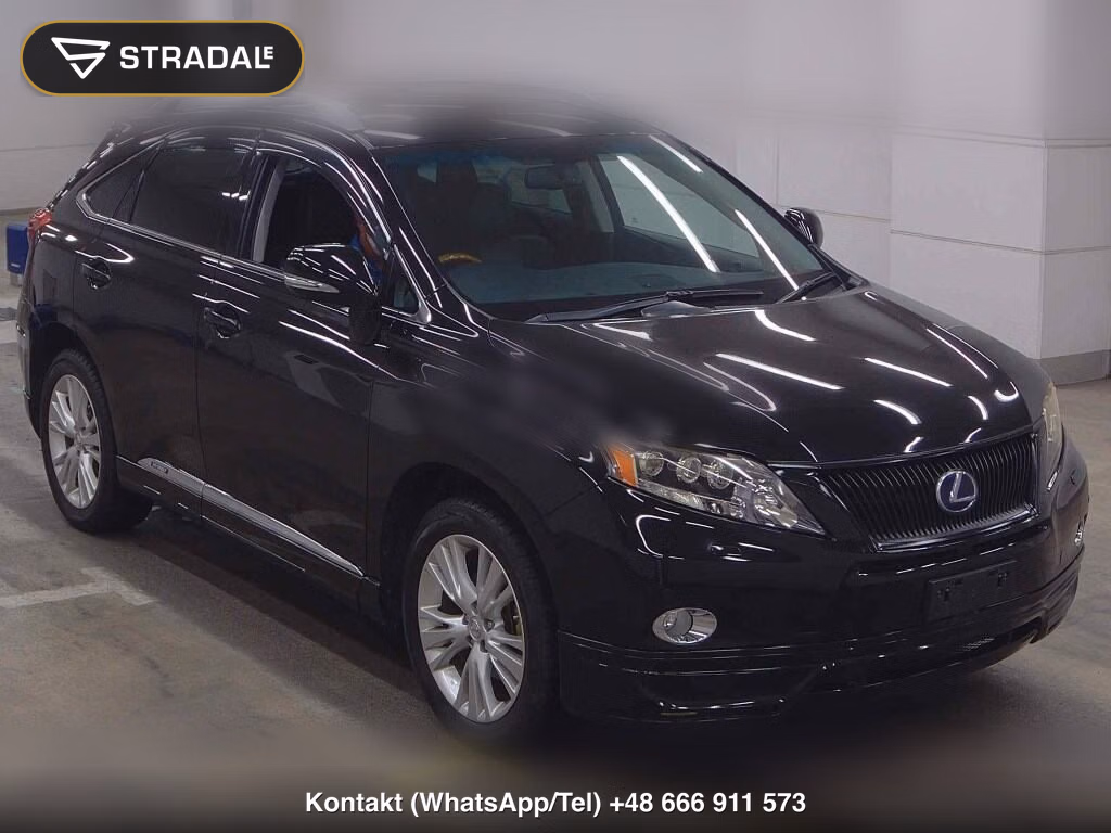 LEXUS RX 4WD RX450H VERSION L 2009, aukcja z Japonii, zdjęcie 1