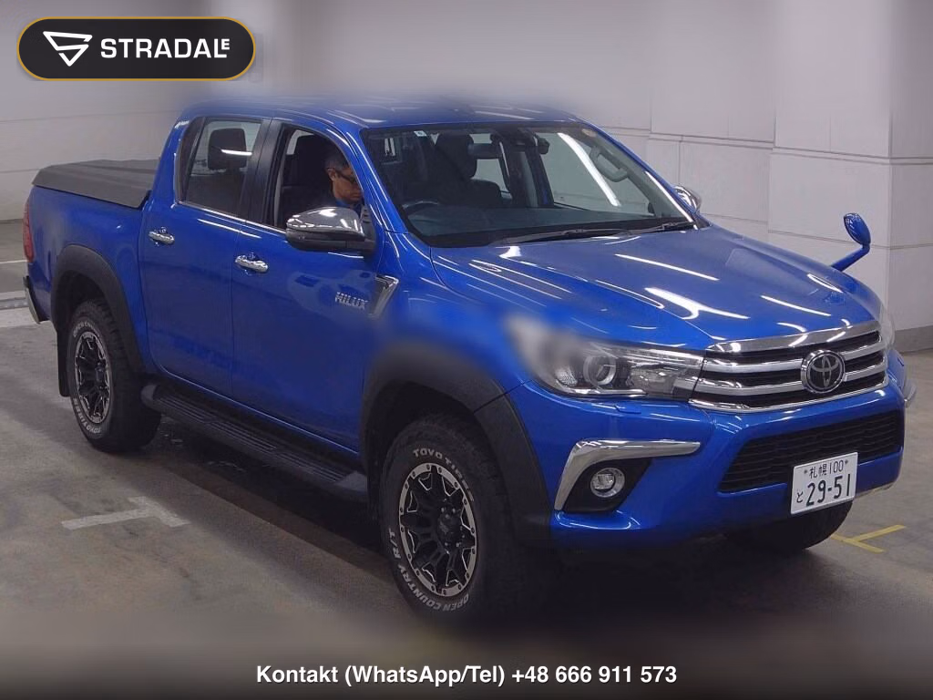 TOYOTA HILUX 4D 4WD Z 2018, aukcja z Japonii, zdjęcie 1