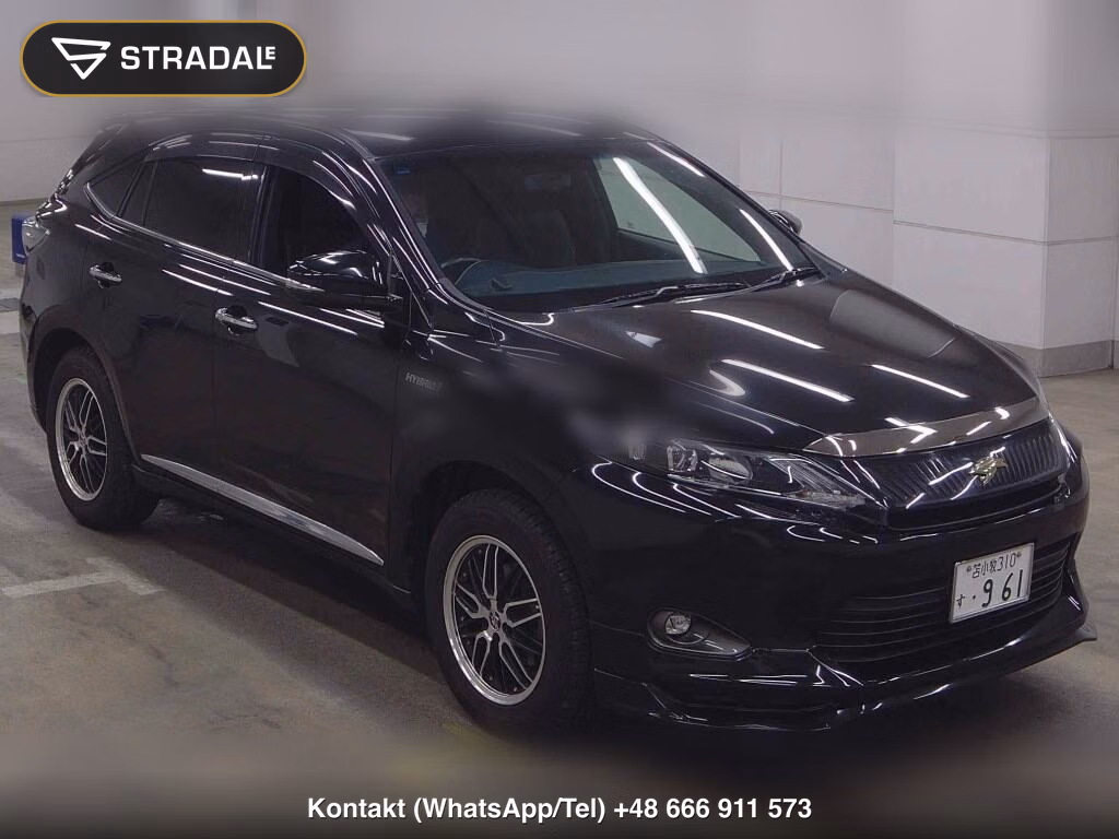 TOYOTA HARRIER HYBRID 4WD ELEGANCE 2015, aukcja z Japonii, zdjęcie 1