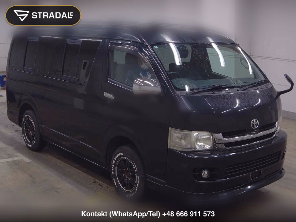 TOYOTA HIACE WAGON 4D 4WD GL 2008, aukcja z Japonii, zdjęcie 1