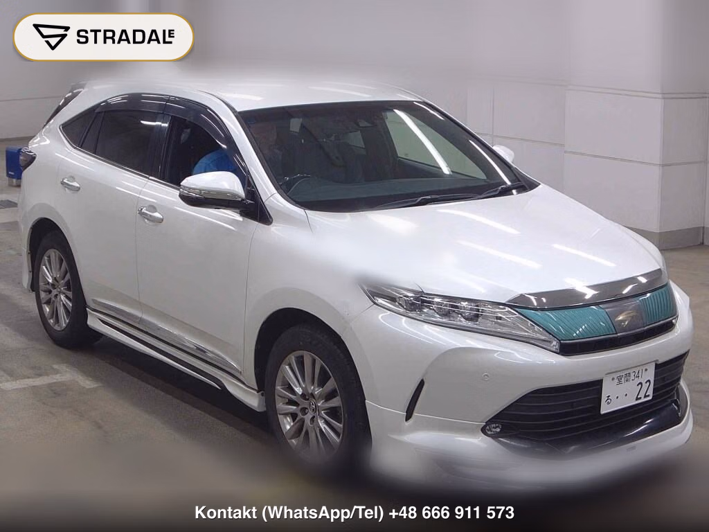 TOYOTA HARRIER 4WD PREMIUM 2017, aukcja z Japonii, zdjęcie 1