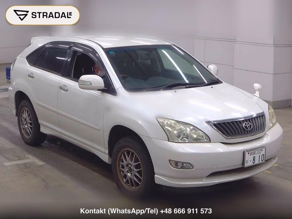 TOYOTA HARRIER 4WD 240G L PACKAGE ALCANTARA SELECTION 2012, aukcja z Japonii, zdjęcie 1