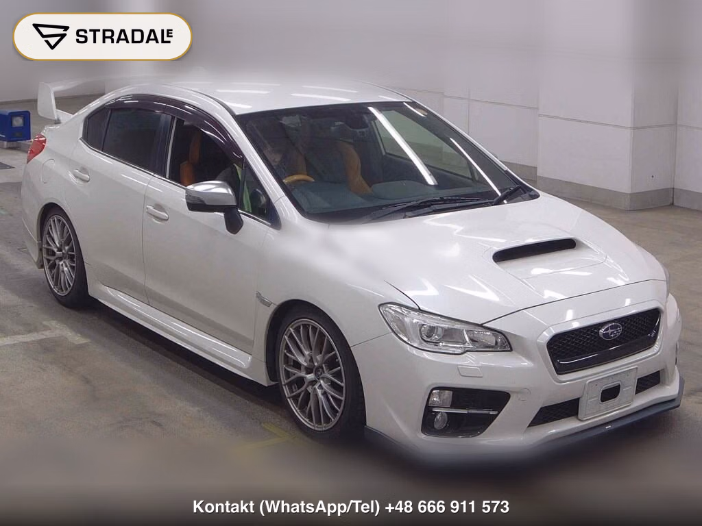SUBARU WRX S4 4WD SPORVITA 2016, aukcja z Japonii, zdjęcie 1